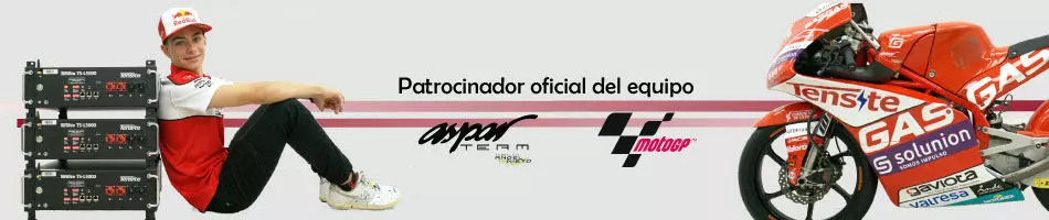 Batería de litio Tensite y Aspar Team Batería de litio Tensite y Aspar Team