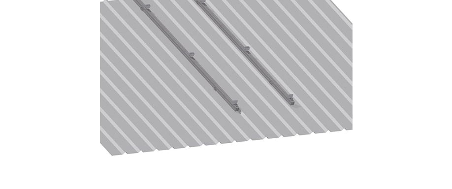 Estructura Cubierta Metálica 6 paneles Estructura Cubierta Metálica 6 paneles