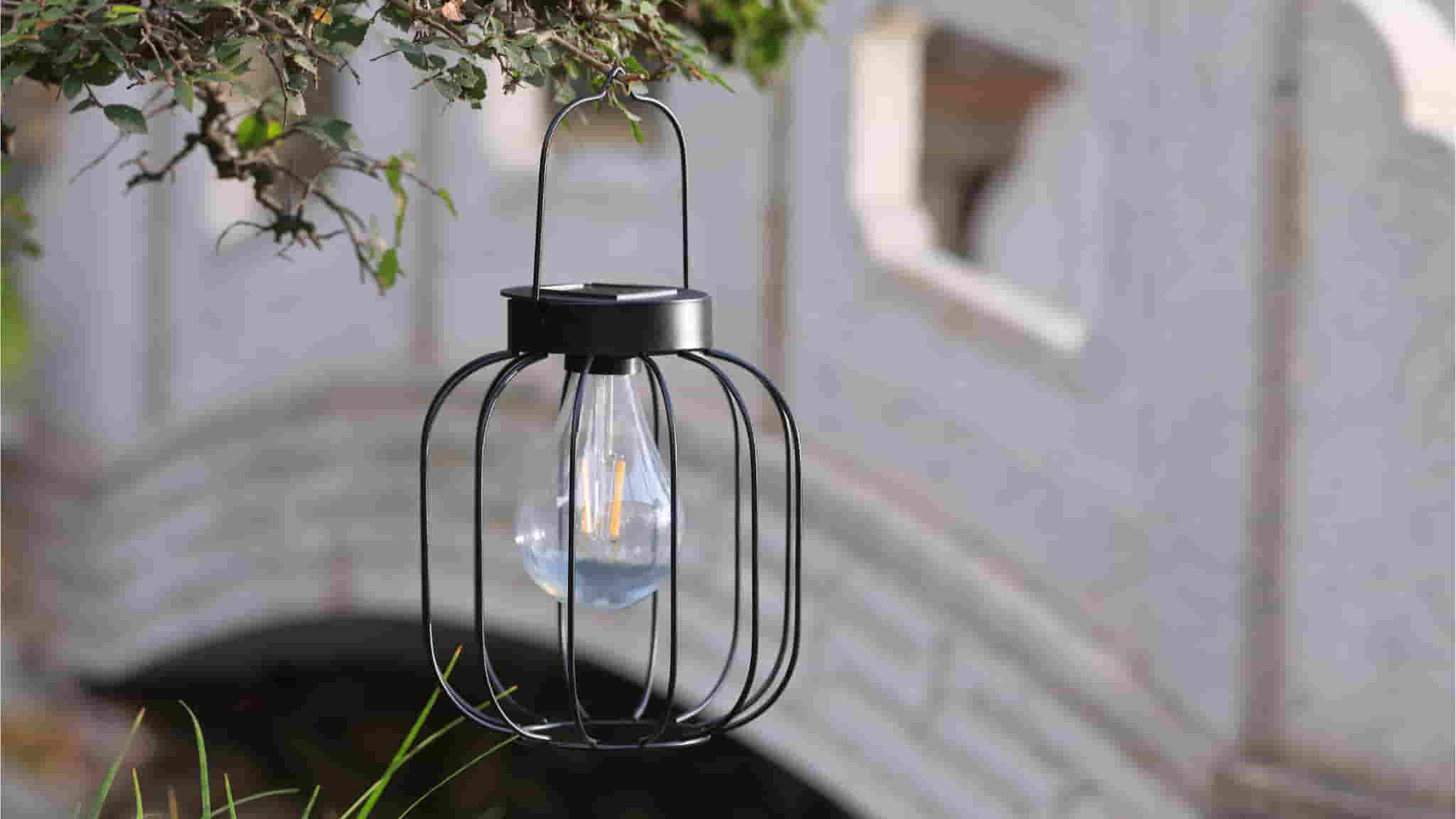 Compra lámpara solar exterior farolillo 1lm Lámpara farolillo solar exterior 1lm