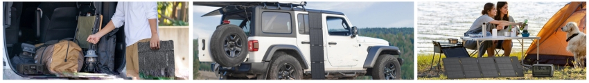 Placa Solar Portátil 400W 24V Ecoflow