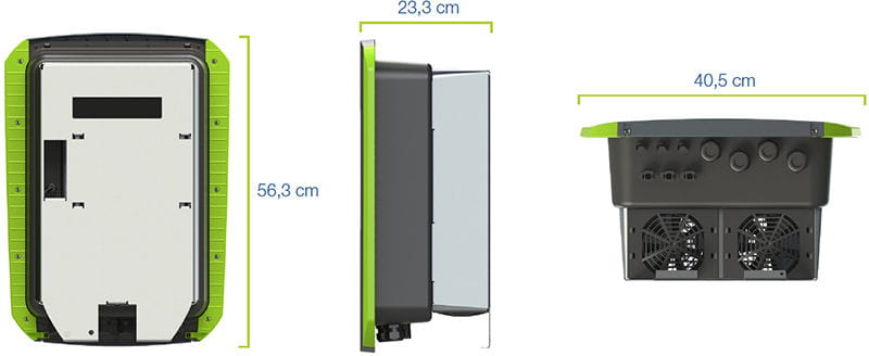 Dimensiones inversor Kostal Plenticore Dimensiones inversor Kostal Plenticore