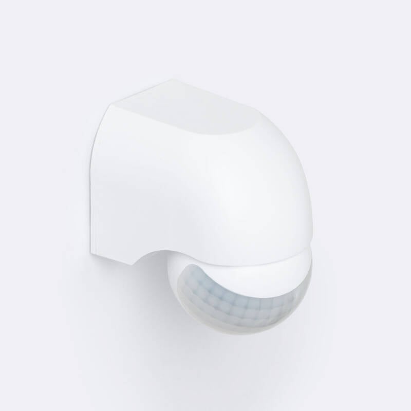 Sensor de Movimiento PIR Crepuscular 180º Smart de Pared Exterior IP44