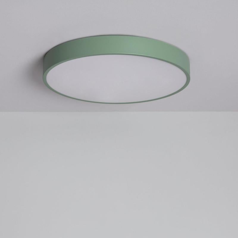 Plafón LED 24W Circular Metal Ø400 mm CCT Seleccionable Iris