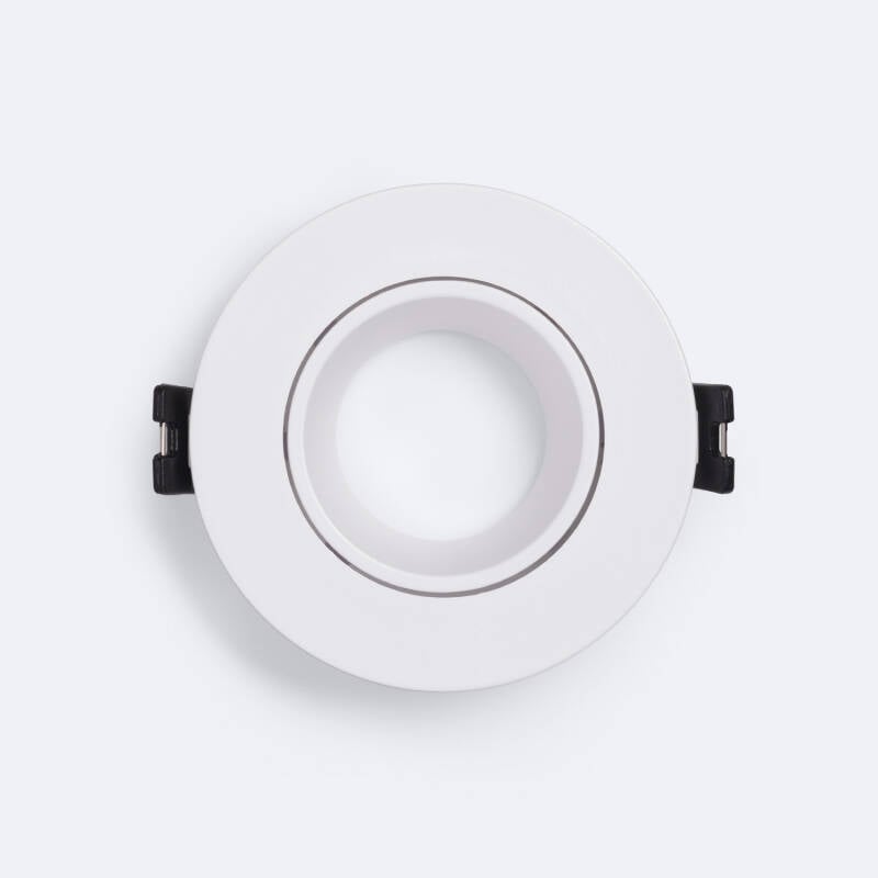 Aro Downlight Cónico Bajo UGR para Bombilla LED GU10 / GU5.3 Corte Ø 70 mm