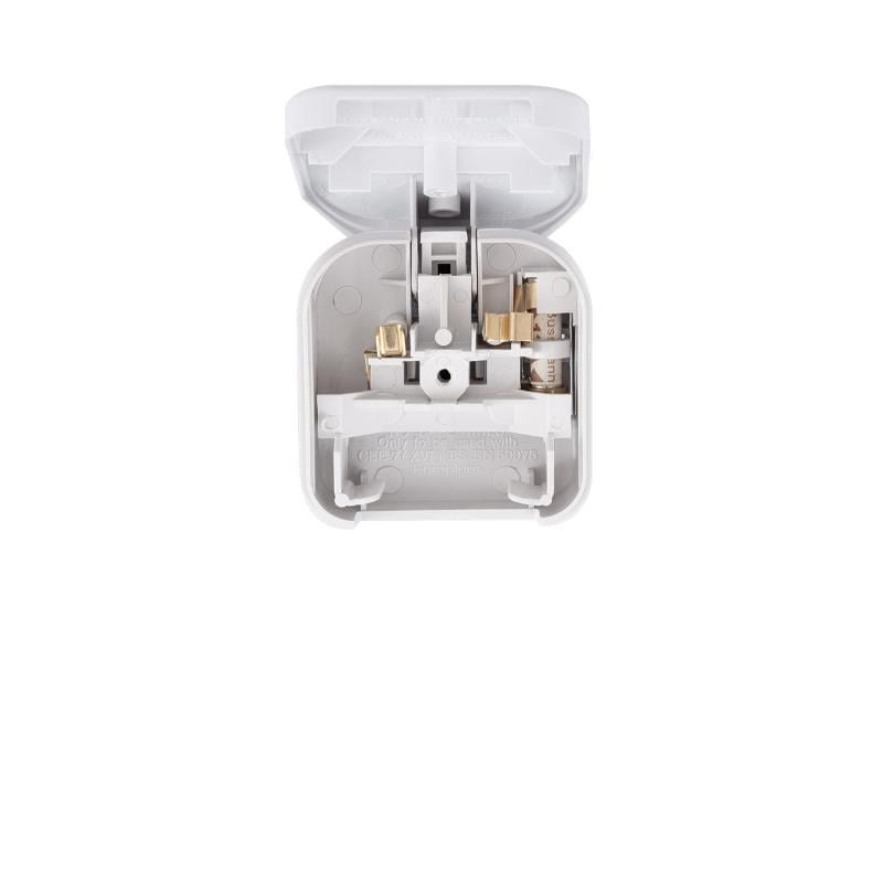 Adaptador Enchufe Plano Tipo C (EU) a Enchufe Tipo G (UK)
