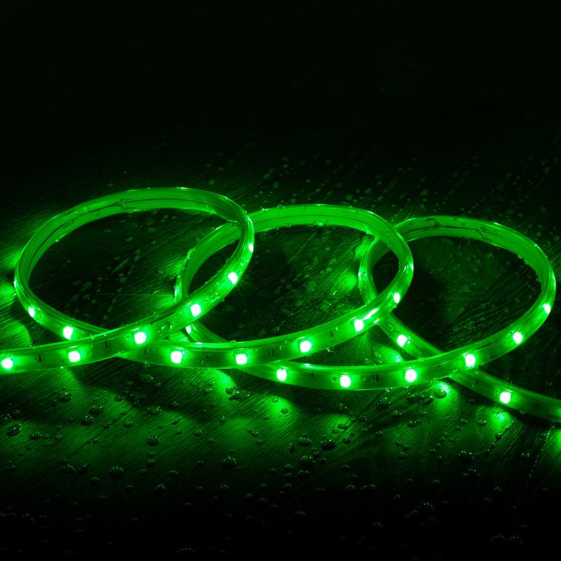 Tira LED Exterior Solar 24V DC SMD2835 60 LED/m 40m IP65 Ancho 12 mm Corte 100 cm