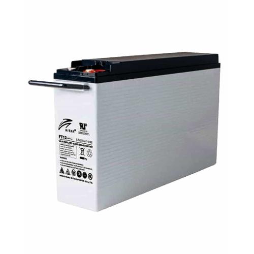 Batería para Placas Solares AGM 12V 250Ah C100 RITAR Frontal