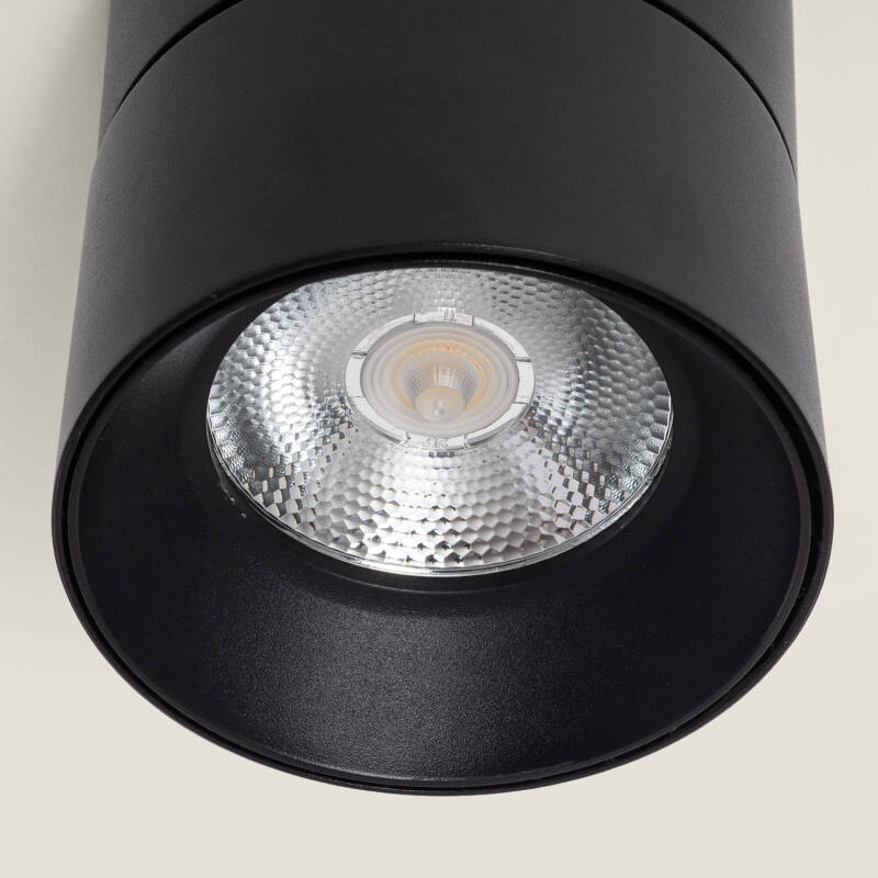 Aplique LED 30W de Aluminio Circular Negro New Onuba