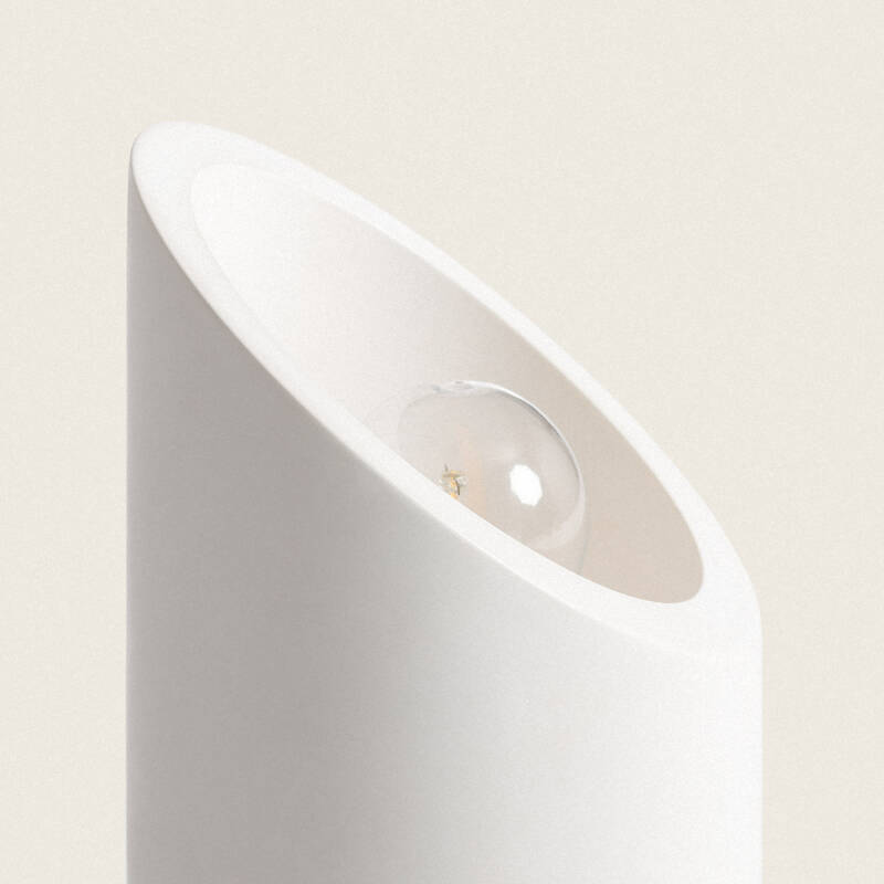 Lámpara de Mesa Yeso Rise Uplighter con Batería USB Recargable