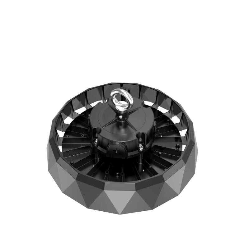 Campana LED Industrial UFO HBM Evo LUMILEDS 190lm/W SOSEN Regulable DALI Push Blanco Neutro 4000K 38000 Lm 7 Años 100000 Horas Óptica 90º