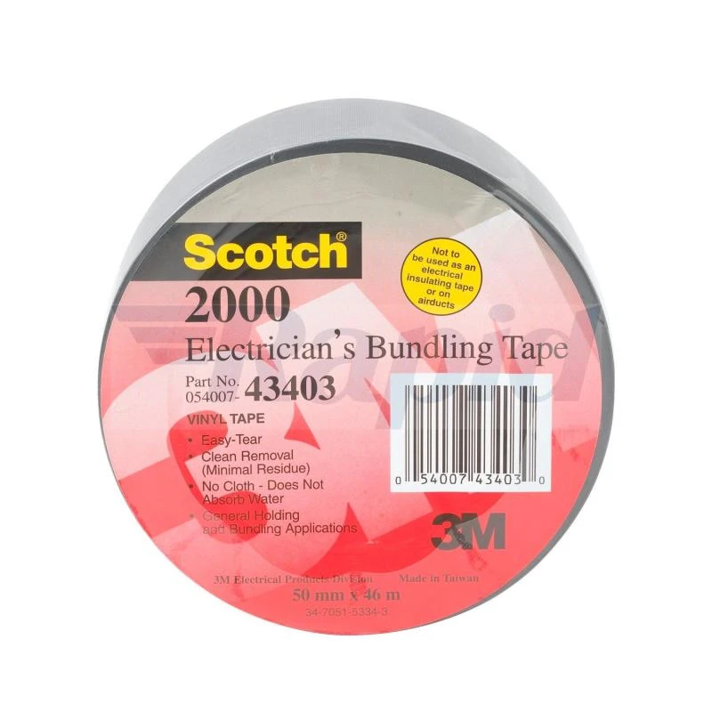 Cinta Americana Scotch 2000 PVC 50mm x 46m 3M CNT-7000076790