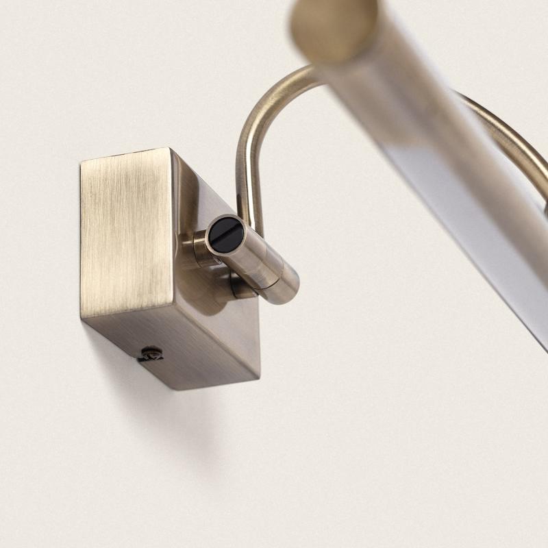 Aplique LED Eski para Cuadros - Latón Antiguo