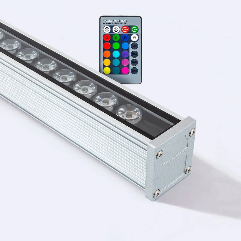 Bañador de Pared LED RGB 36W IP65 100cm Enlazable WALL WASHER