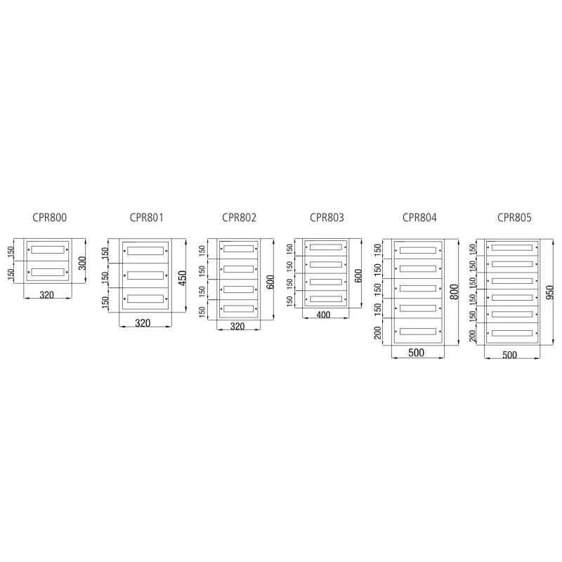 Envolvente Modular Metálico Superficie MAXGE GARDENA