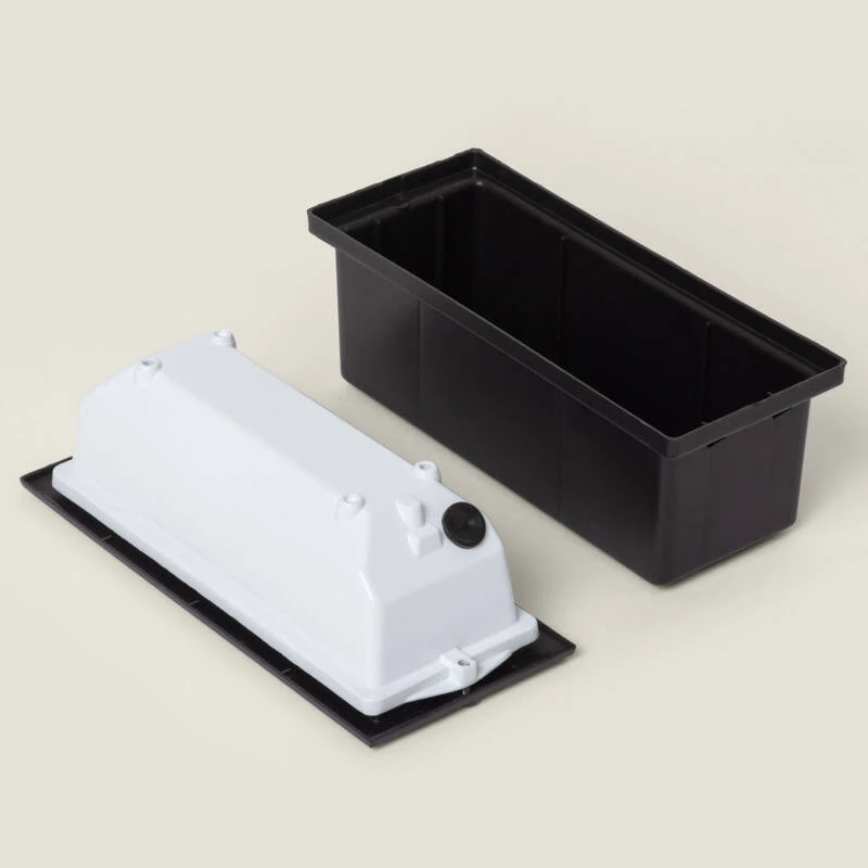 Baliza Exterior Empotrable Pared para Bombilla E27