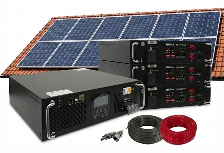 Kit Solar Híbrido