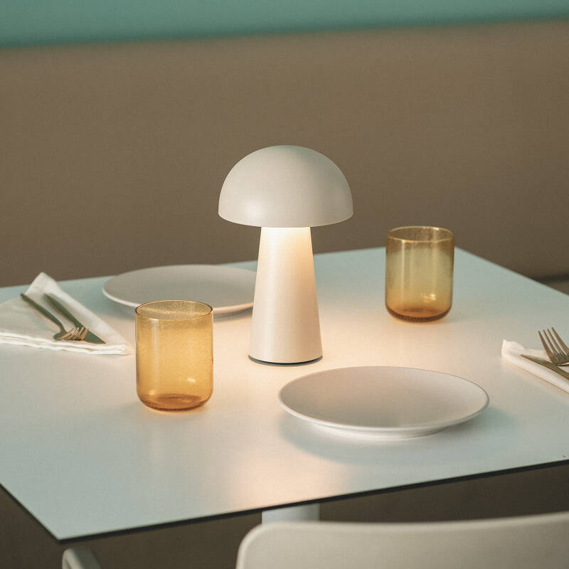 Lámpara de Mesa LED Portátil Exterior con Batería USB Recargable Uyanga