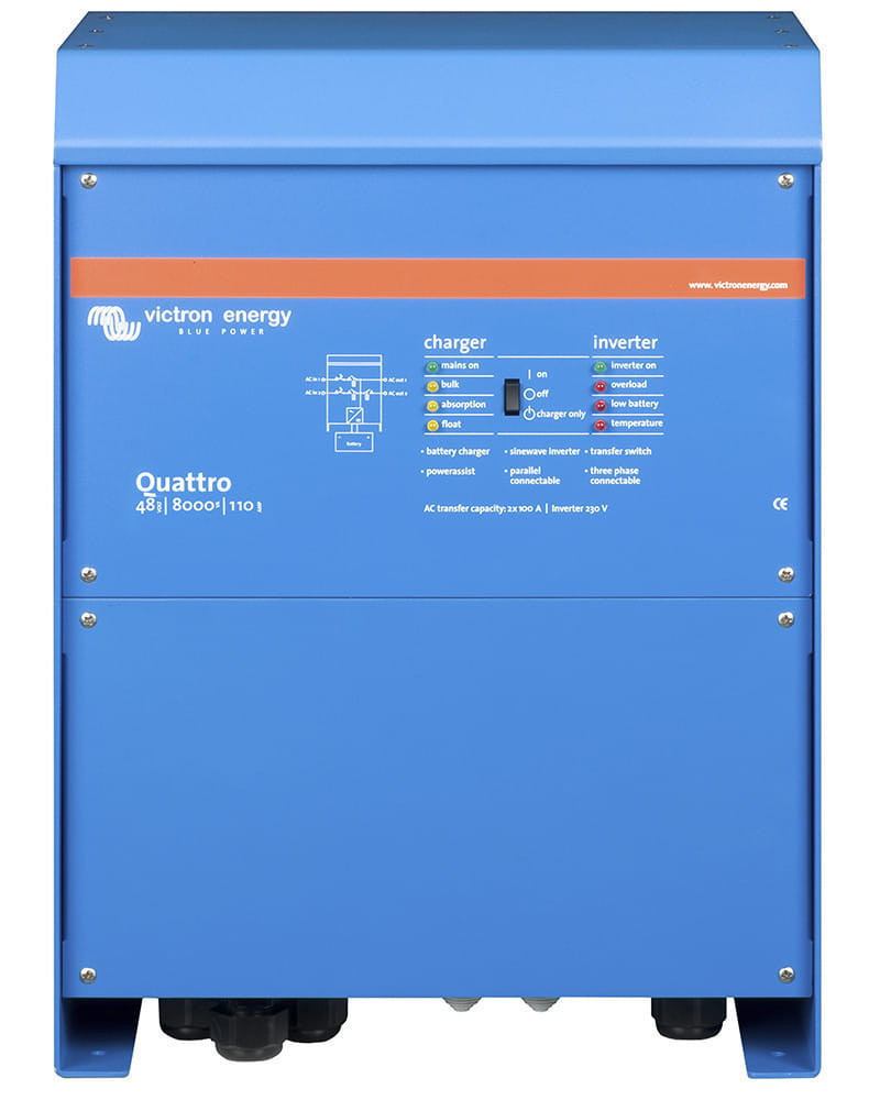 Inversor Victron Quattro 8000VA 48V 110+100A