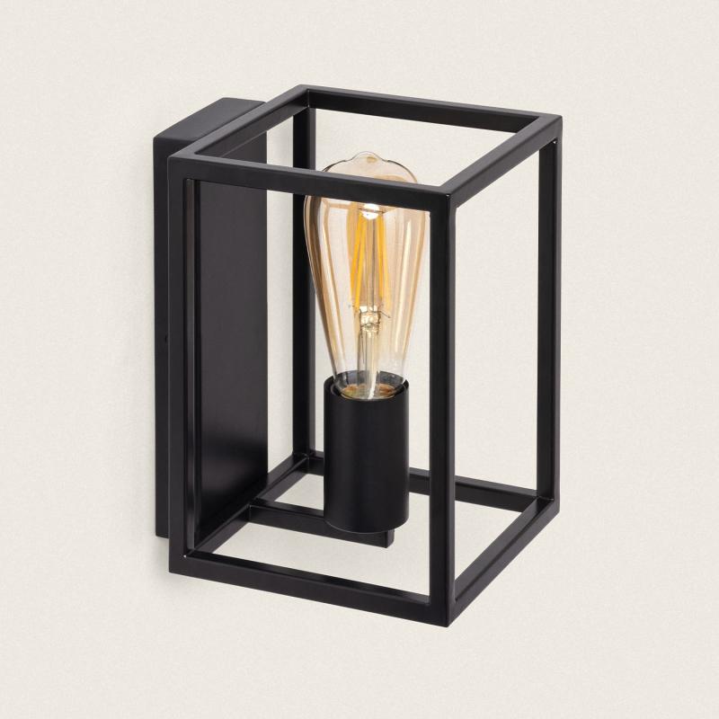 Aplique de Pared Crate Negro