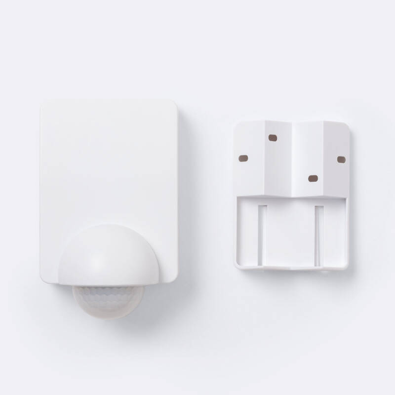 Sensor de Movimiento PIR Crepuscular 240º Exterior IP65 con Mando