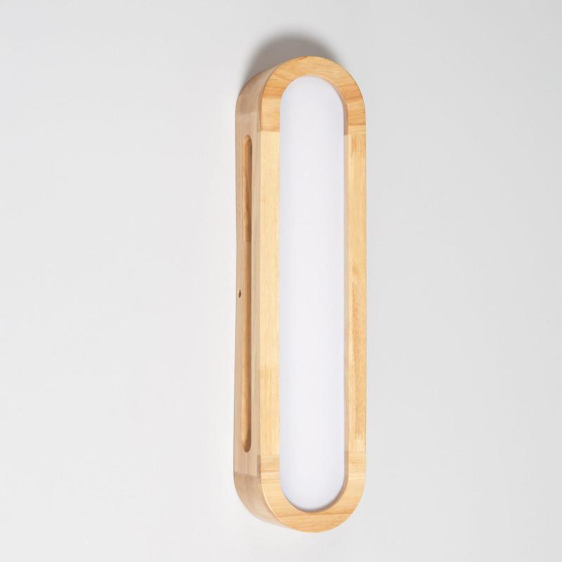 Aplique de Pared LED 12W de Madera Egil
