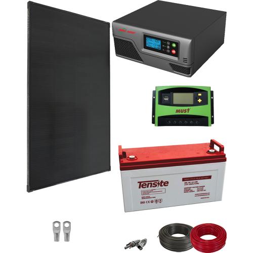Kit Placa Solar Caravana 300W 12V 750Whdia