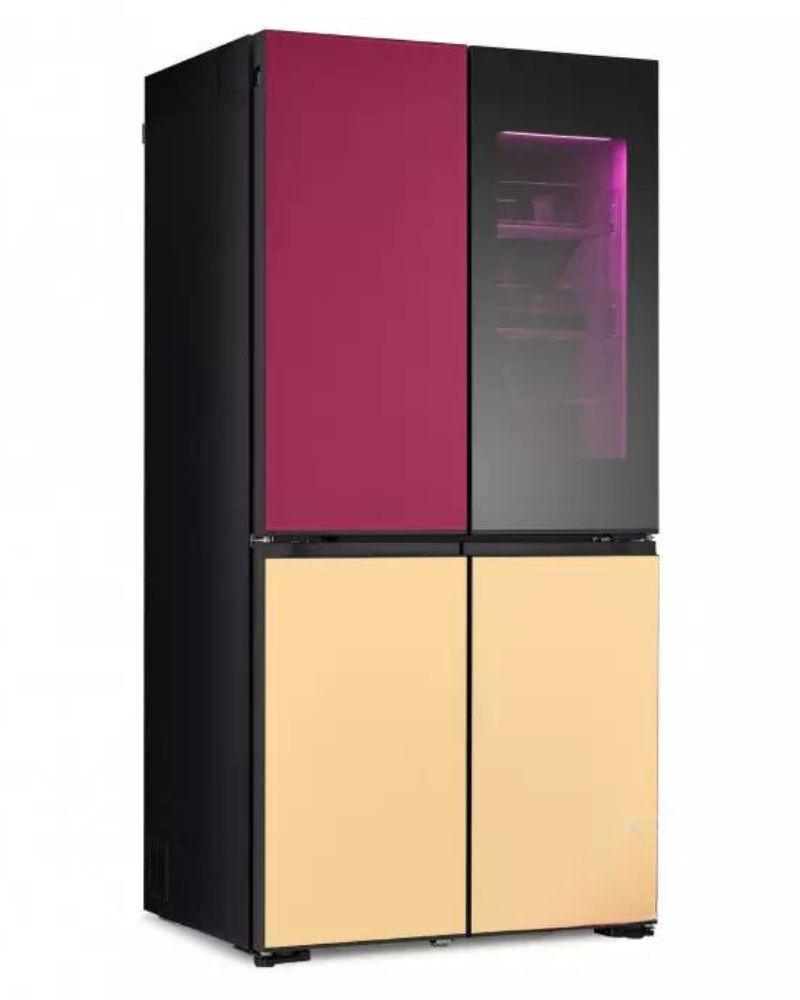 Frigorífico Combi Americano LG GMV960NNME 186 cm con Instaview y MoodUp