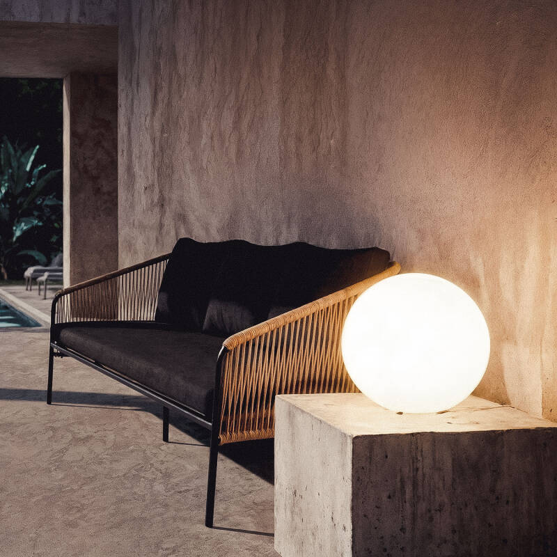 Lámpara Esférica Decorativa Bola de Luz Evan Orb
