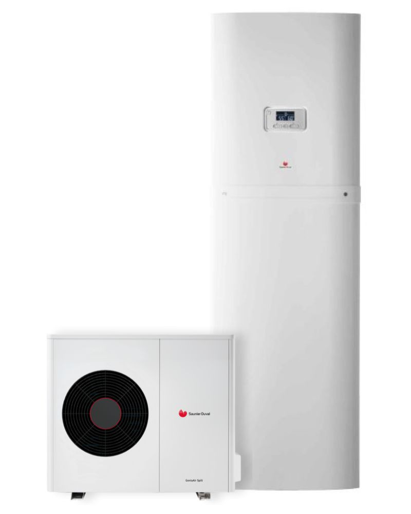 Kit Aerotermia Bibloc 8kW Saunier Duval Genia Air Split para ACS