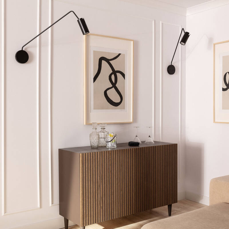 Lámpara de Pared Orientable Metal Magno