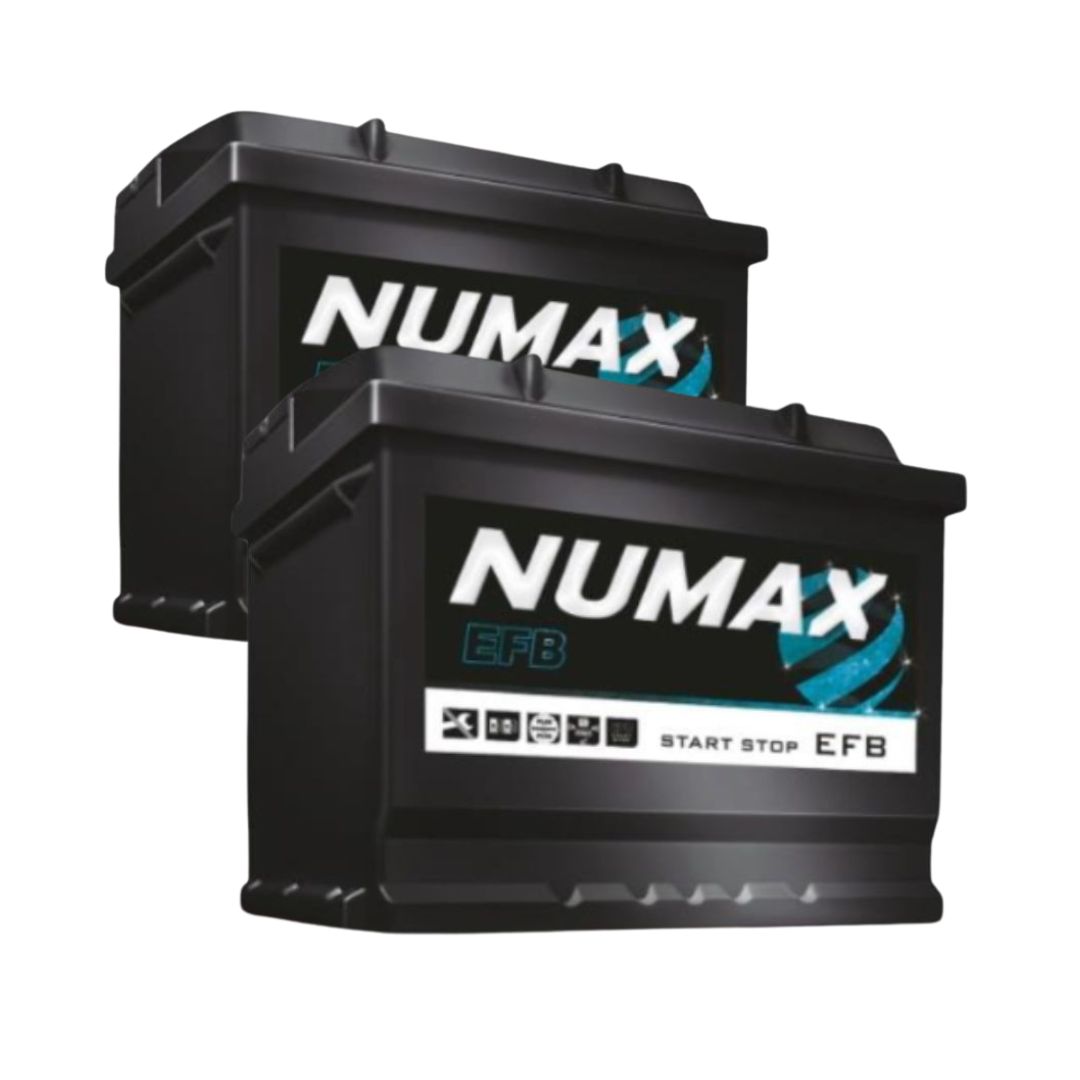 Pack 2 uds. de Batería EFB 70Ah 12V Numax