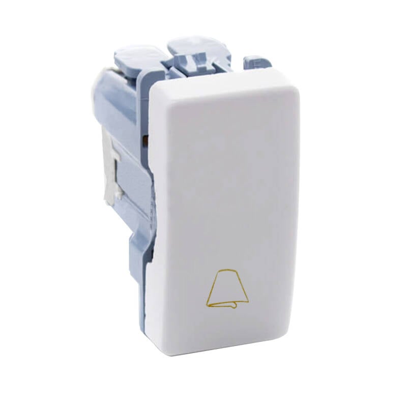 Interruptor Simple Pulsador Estrecho con Tecla Campana SIMON 27 Play 27150