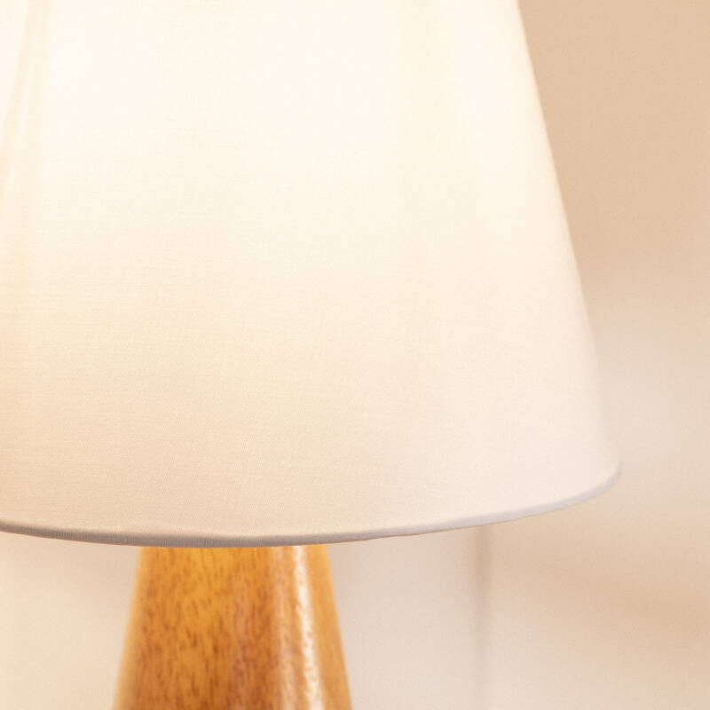 Lámpara de Mesa de Madera Dukku