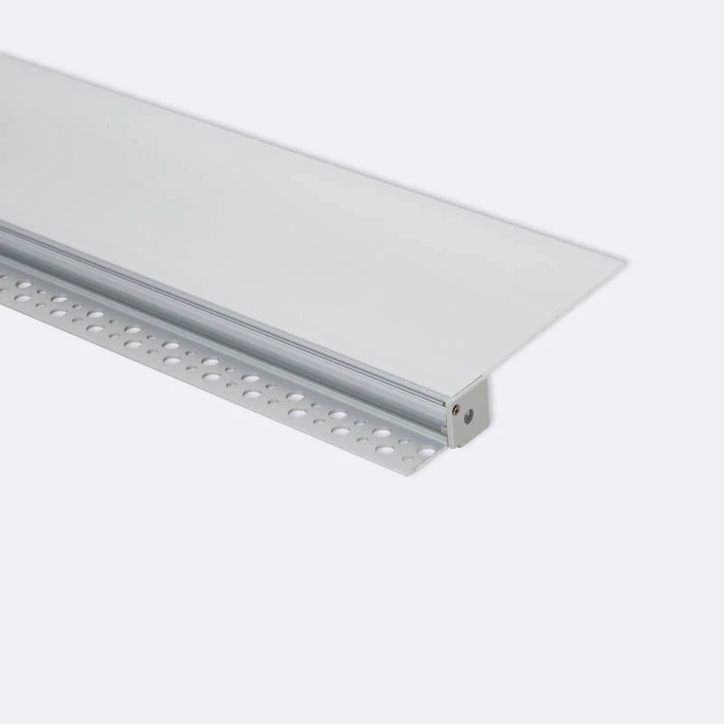 Perfil Aluminio Integración en Escayola/Pladur para Tiras LED hasta 12 mm