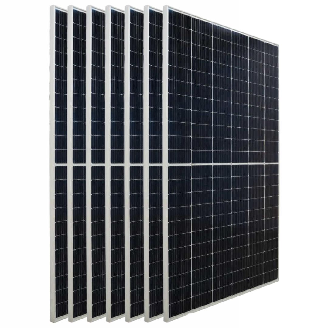 Pack 7 unidades Placas Solares Fotovoltaicas 500W N-Type TOPCon Tensite