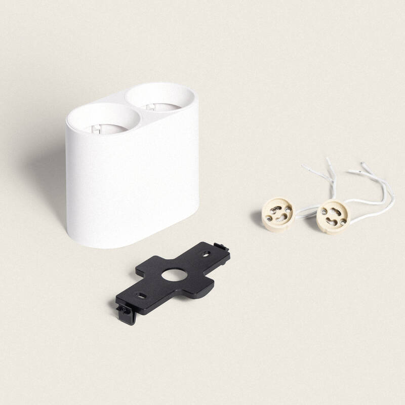 Aplique de Techo Circular Doble Traxim