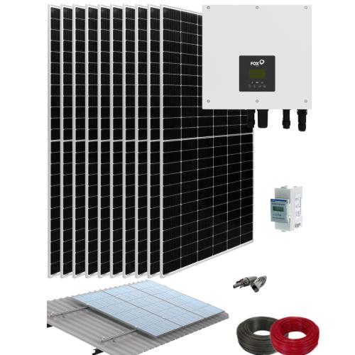 Kit Solar Autoconsumo Fotovoltaico 6000W Fox Monofásico