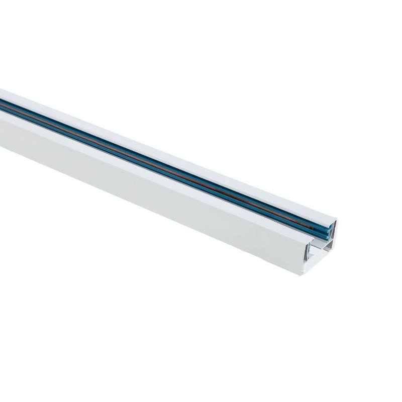 Carril Monofásico Aluminio para Focos LED 1 Metro