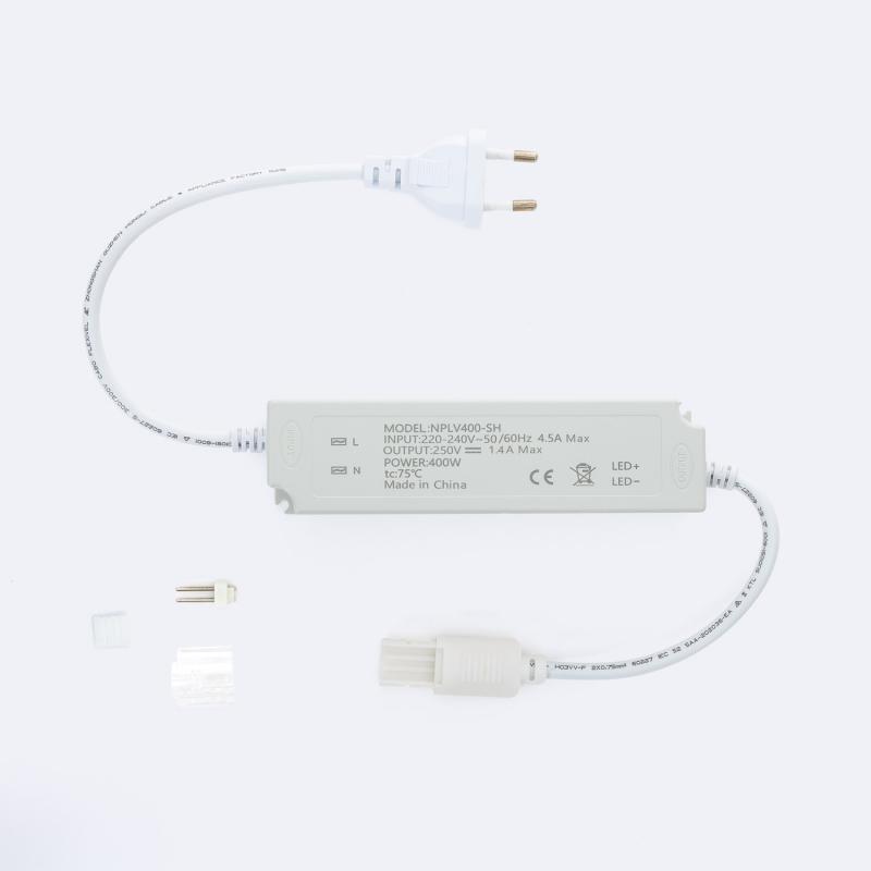 Driver Flicker Free para Tira LED 220V AC SMD IP65 Ancho 12mm