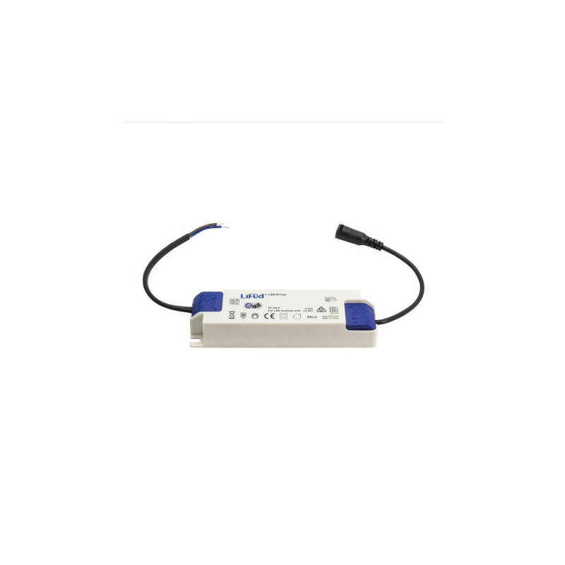 Downlight LED 30W Circular SAMSUNG Aero 130 lm/W Microprismático LIFUD Corte Ø 200 mm Negro