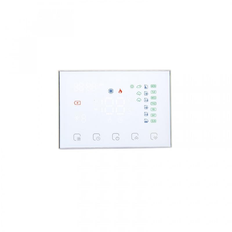 Termostato Calefacción WiFi Programable Blanco Inalámbrico