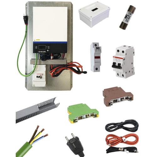 Inversor Cargador Voltronic VMIII 5000W 48V Litio Pylon premontado con protecciones