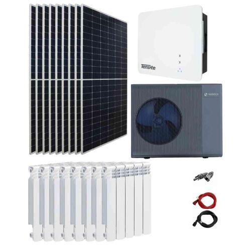 Kit Calefacción con Placas Solares 6kW con radiadores para 150m2