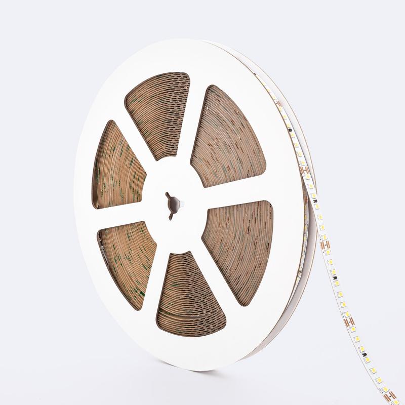 Tira LED 48V SMD 140 LED/m Bobina 30m Larga Distancia 10W/m 1000lm/m Ancho 10mm Corte 5cm IP20