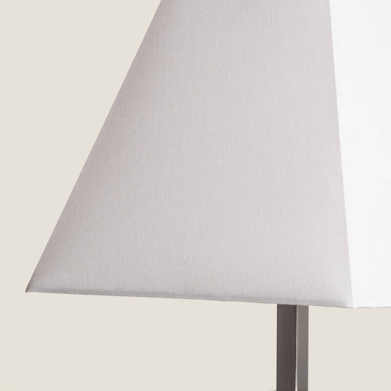 Lámpara de Mesa Madera y Metal Lizza Piramis