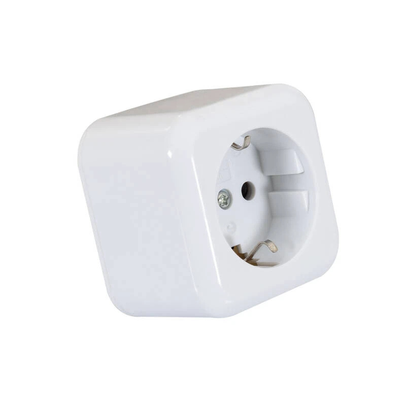 Enchufe de Superficie Tipo F Schuko