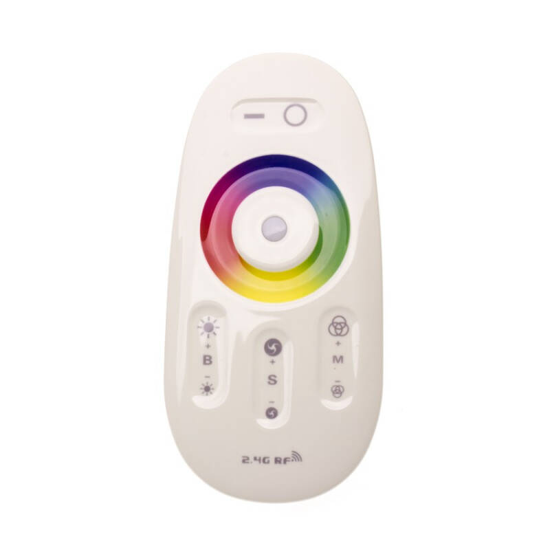 Controlador Regulador Táctil Tira LED RGB 12/24V DC con Mando RF