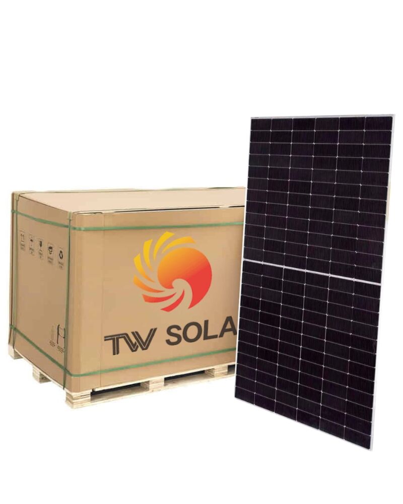 Pallet Placas Solares Fotovoltaicas Bifaciales 505W N-Type TW