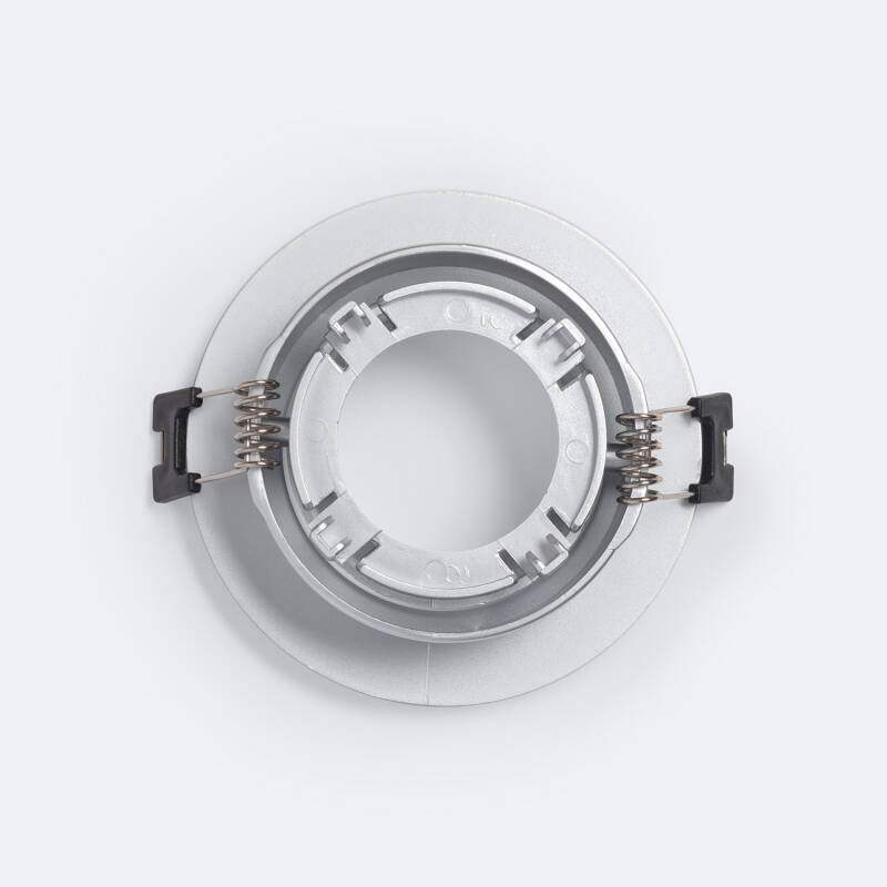 Aro Downlight Cónico Bajo UGR para Bombilla LED GU10 / GU5.3 Corte Ø 70 mm