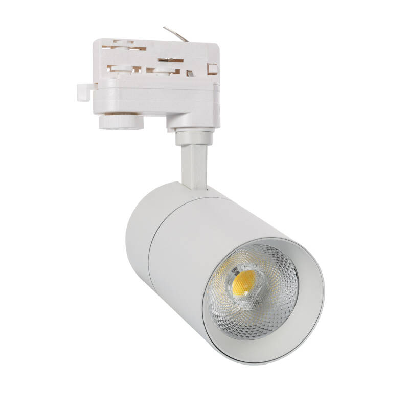 Foco Carril LED Trifásico 30W Regulable CCT Seleccionable Mallet